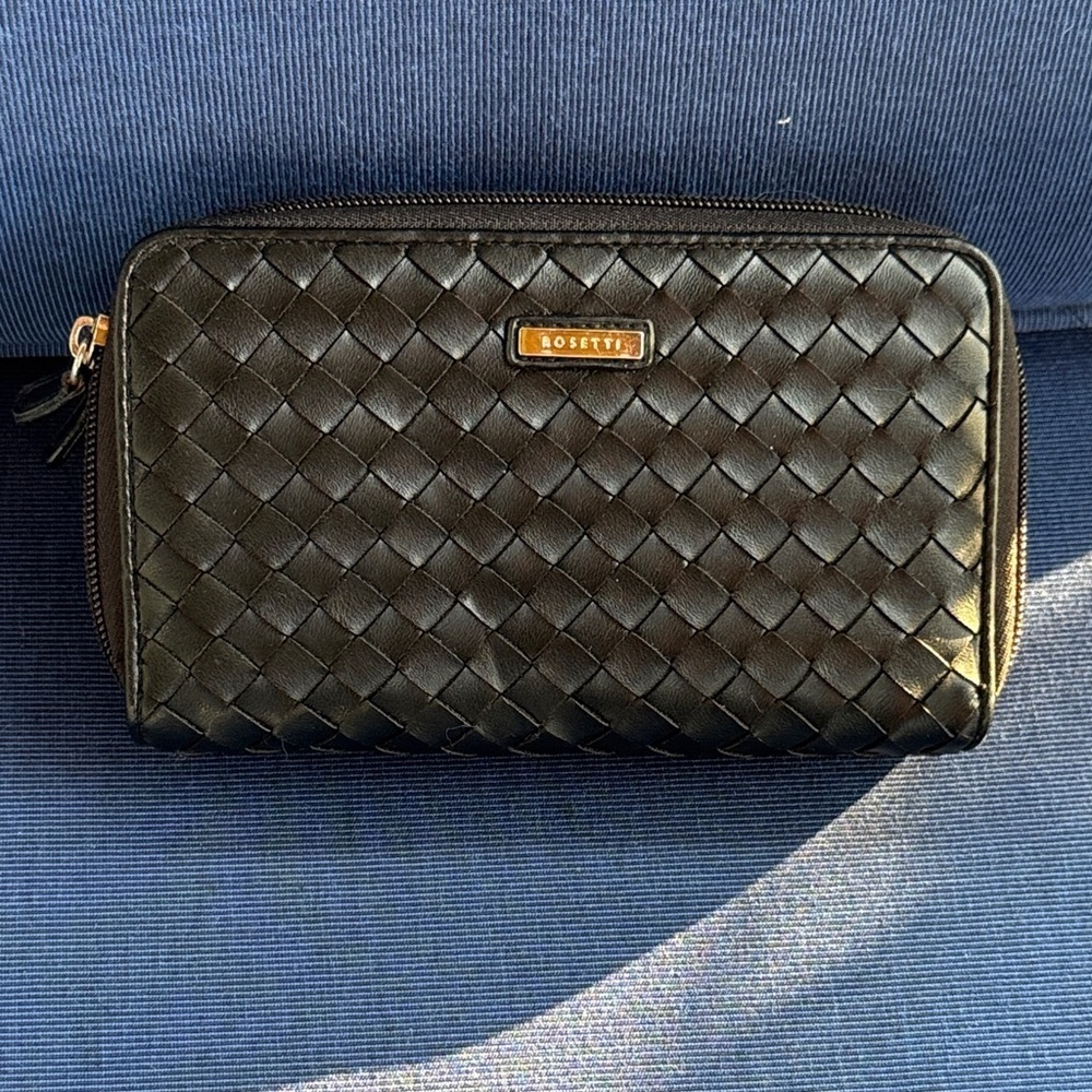 Rosetti Black Leather Wallet